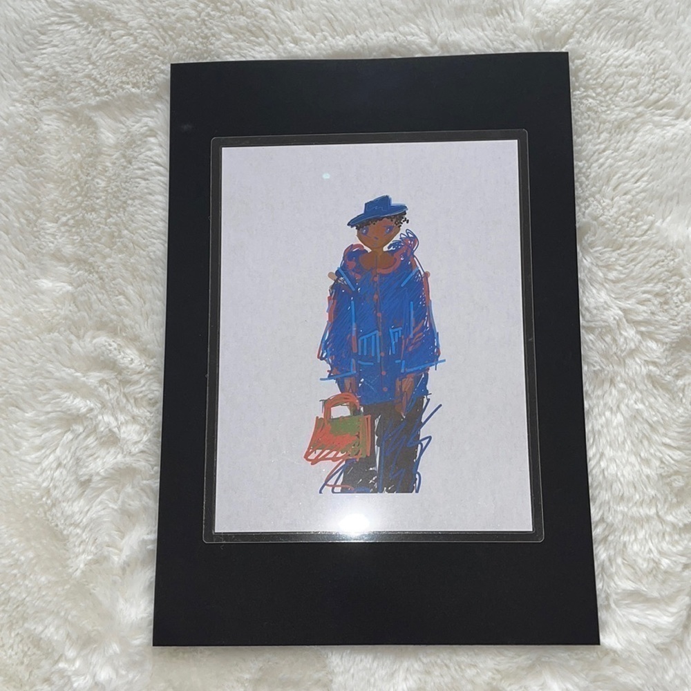 Digital book illustration print by me from my book on amazon digital art I do